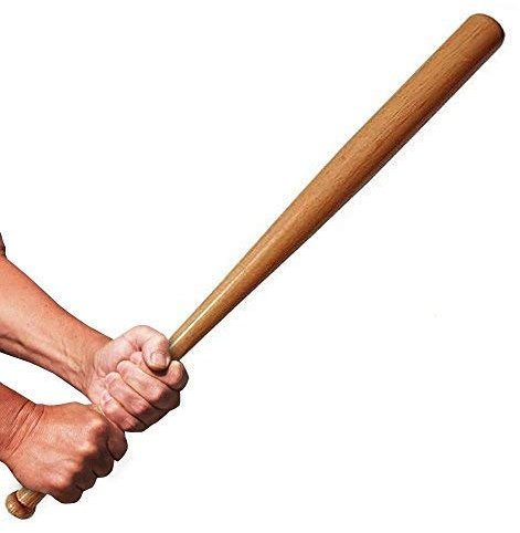 SLS SHOP Mazza da Baseball Softball Legno 73CM 3O Pollici Mazze Sport Softball Resistente