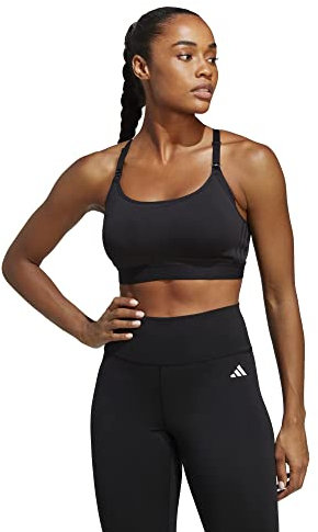 adidas Women's Powerimpact Wearable Breast Pump Nursing Bra, Black/Carbon, X-Large DD