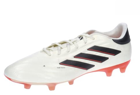 Adidas Unisex Kinder Copa Pure II Club Indoor Boots, Ivory/core Black/solar red, 38 2/3 EU