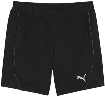 PUMA teamFINAL Casuals Shorts Damen schwarzsilber 2XL