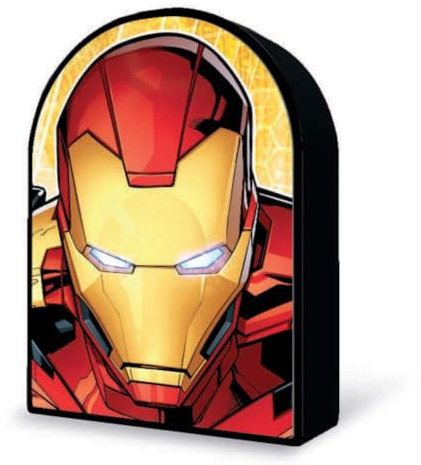 Grandi Giochi Marvel Avengers Iron Man Vertikales Linsenpuzzle mit 300 Teilen und 3D-PUB02000 Effekt Blechdose PUB02000