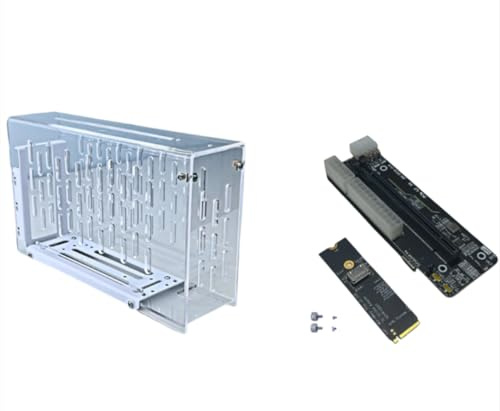 JMT M.2 M-Key to PCIE 4.0X4 Soporte externo para tarjeta gráfica compatible con Oculink/M.2 NVMe Laptop eGPU?GDP Handhelds (Dock-OC4+ACB1)