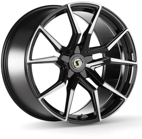 Schmidt Felge Drago 9.0Jx20 ET37 5x108 HellCat Black kompatibel mit Volvo C70 Typ M, S40 Typ M, XC60 Typ D D-N2D D-2D