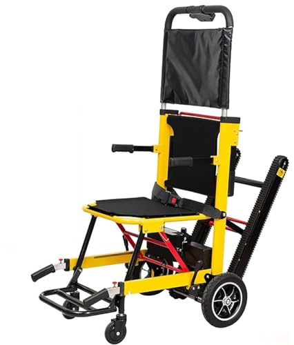 Elektrisches Treppenaufzug Auf Raupen Tragbarer Treppenauf- Und -Abstieg Treppensteiger Für Patienten Multifunktions-Mobilitätshilfe Für Behinderte Menschen Für Ältere Menschen yellow