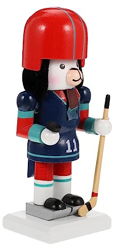 SEWOART Cartoon Nutcracker Ornament Wooden Christmas Decor Unique Nutcrackers for Home