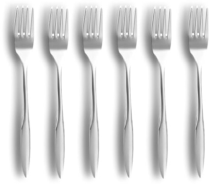 OGO LIVING - Lot 6 fourchettes de table athena 21cm en acier inoxydable - 5014162