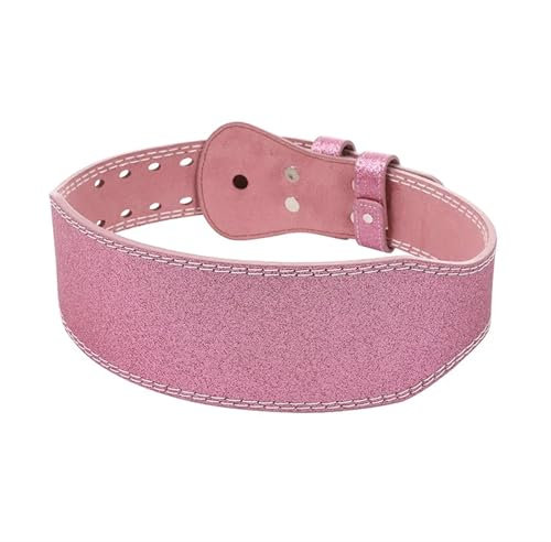HWJFDC Gewichthebergürtel Herren Fitness-Gewichthebergürtel, Fitnessstudio, Krafttraining, Taillenstütze, Damen und Herren, Rosa/Lila, Workout-Schutz, Taillengürtel(Pink,M (Waist 70-90cm))