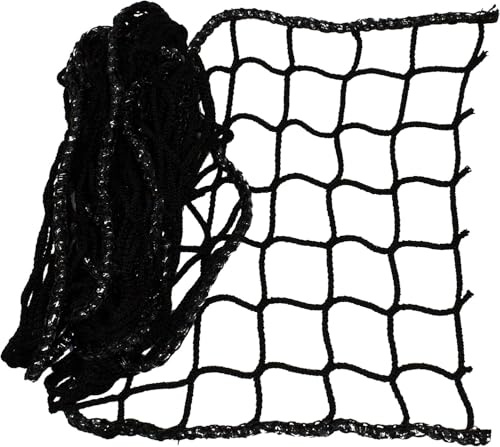 Universal Schutznetz Schwarz 1,0m x 4,0m – Polypropylen 2,3mm, UV- & witterungsbeständig, zuschneidbar, Öko-Tex® zertifiziert – Balkonnetz, Katzennetz, Hochbett Rausfallschutz | Made in Germany