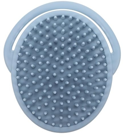 HINTRMENT Silicone Bath Brush for Infants with Head Massage Function and Easy to Clean Design, Soft Food-Grade Silicone Material for Newborn Toiletries and Cradle Cap Treatment