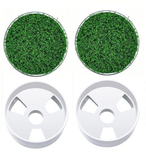 Backyard golfhål – aluminiumlegering ABS puttning övningsring | inomhus utomhus kompakt mål grönt kit med hålskydd, gräsmatta puttning noggrannhet måltillbehör