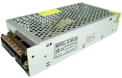 36V 5A 180W Universell växelströmförsörjning reglerad transformator kortslutning och överströmsskydd AC100–260 V DC36 V 5A-10 A