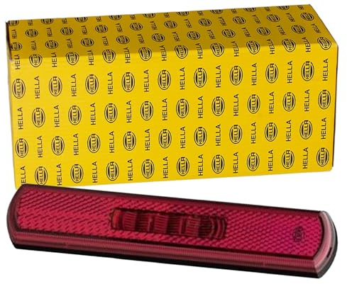 HELLA 2PS 013 304-081 Seitenmarkierungsleuchte - Begrenzungsleuchte - Anhänger - Wohnwagen - Shapeline Tech - LED - 12/24V - Anbau/geschraubt - SAE - Kabel: 500mm - Stecker: offene Kabelenden