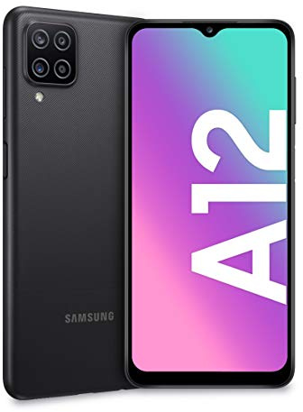 Samsung Galaxy A12 32GB A125U (T-Mobile/Sprint Unlocked) 6.5 Display Quad Camera Long Lasting Battery Smartphone - Black (Renewed)