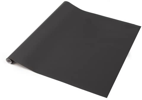 Create Your World 200-8289 Kunststofffolie, selbstklebend, matt, 67,5 cm x 5 m, Anthrazit