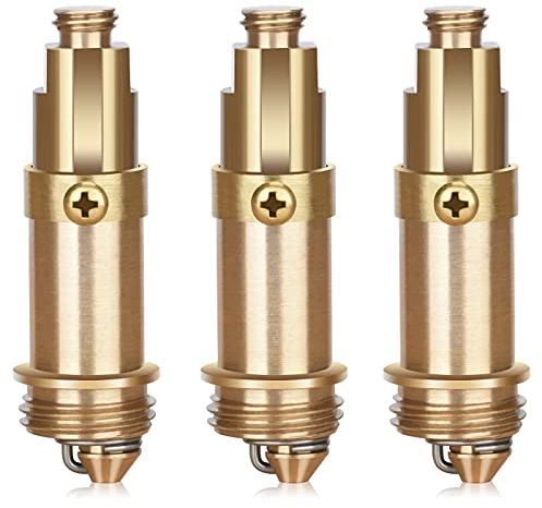 3 Stück Popup Ablaufventil Waschbecken Clack Plug Bolt Messing Pop Up Ablaufventil Schrauben ​ für die Meisten WaschbeckenstöPsel Abflussstopfen Küche, Bad Waschbecken, Badewanne,