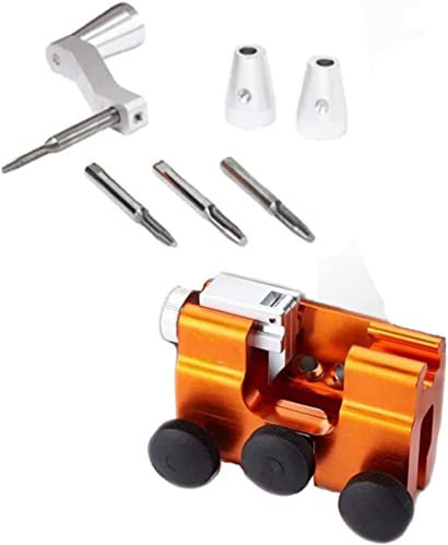 LGWG Kettensäge Schärfgerät, Sägekettenschärfgerät Chainsaw Chain Sharpening Jig, Portable Hand Crank Kettenschärfgerät, Kettensägenschärfer Für Alle Arten Von Kettensägen
