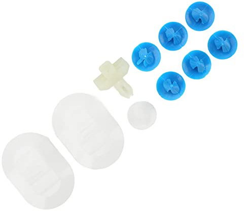 D Clips Für Seitenschweller,D-Kunststoffbeschläge,D-Seitenschweller-Clips,Sonnenhaken-Clips,10-Teiliges Auto-Seitenschweller-Befestigungsclip-Set 1610186180,Starker Clam-Fo