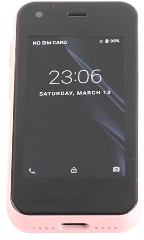 XS11 -Smartphone, 2,5-Zoll-WiFi-GPS-Smartphone 1 GB 8 GB Handy Quad-Core-Smartphone Schwarzes Mobiltelefon 1000 MAh -Handy für Studenten Jeden Alters (Sakura-Rosa)