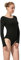 Mulnall Damen Basic Dance Trikot Langarm Gymnastik Tanzbekleidung Team Kurzarm Ballett Trikot Tank Top Ärmellose Trikot Leotard(UK4028-06-L)