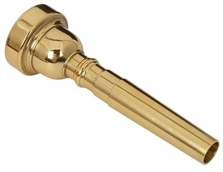 BESTonZON Trompetenmundstück Aus Kupfer in Goldmessing Präzise Gefertigt Für Und King Trompeten Geeignet Für Hohe Register Und c Trompeten Austauschteil Mit Exzellenter Klangqualität