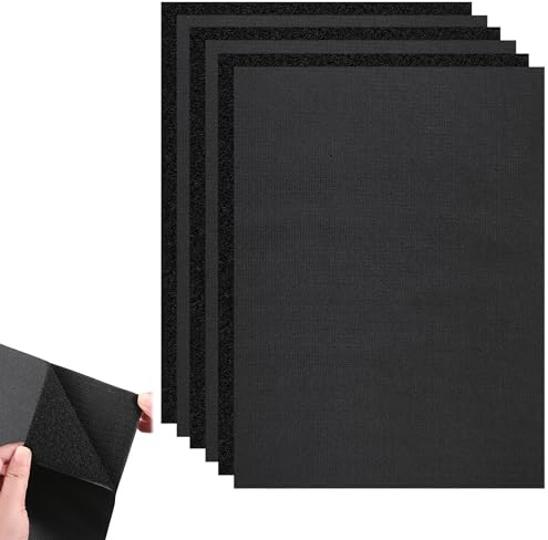 3 Stück 20 x 30cm Klettverschluss zum Nähen mit Schere,Klett zum Aufnähen, Klettverschlüsse für Stoff, Textilien, Kleidung, Kissen, Schuhe (Ohne Klebstoff)