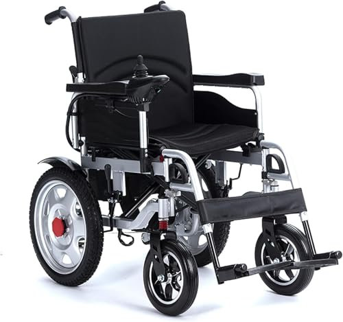 STRTG Elektrorollstuhl Für Jedes Gelände, Motorisiert, Intelligent, Für Erwachsene, Leicht, Faltbar, Elektrorollstühle, Rollstuhl, 500 W, Leistungsstarker Motor, Kompakt, Tragbar