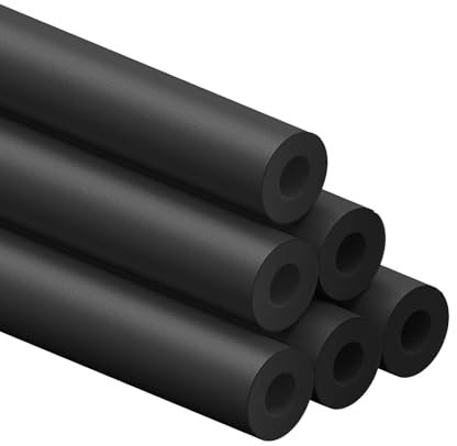Tube D'isolation De Mousse De Polyéthylène Antigel Anti-Gelneige/Pluie Isolation Phonique Tuyau Tuyau Isolation Mousse Tube Aux Isolation Des Tuyaux Pour Extérieur, Chauffage Et Sanitaire(110mmx20mm-2