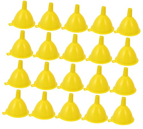 MOTHNUR Imbuto Di Riempimento Piccolo in Plastica Resistente Per Esperimenti Scientifici e Cosmetici, Lavabile e Riutilizzabile, Set Da 20 Pezzi Per Uso Laboratorio e Applicazioni Quotidiane