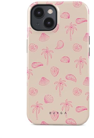 BURGA Handyhülle für iPhone 15 Plus – Unisex Hybrid-Schutzhülle mit stoßdämpfendem TPU & kratzfester Außenschale, erhöhter Displayrand, MagSafe-kompatibel, kabelloses Laden, stylisches Design