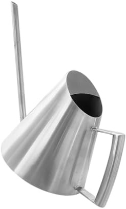 HYTROVE Pot Arrosage Acier Inoxydable Arrosoir Métallique Long Bec pour Plantes Intérieur Jardin Design Vintage Durable Et Pratique