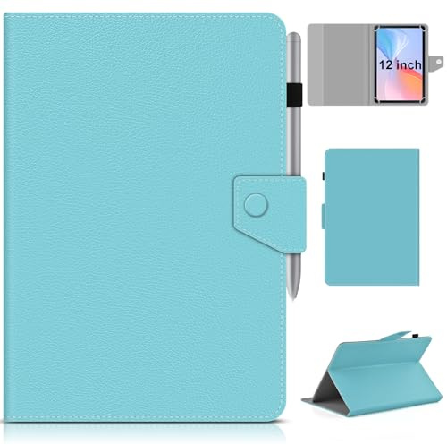 KATUMO Custodia universale per tablet da 12 pollici, cover per Blackview Mega2/Mega1, Doogee T20 Ultra/T40PRO/T36 Tablet da 12 pollici, TECLAST T60Plus/T60AI, Odea A12/SVITOO Tablet da 12