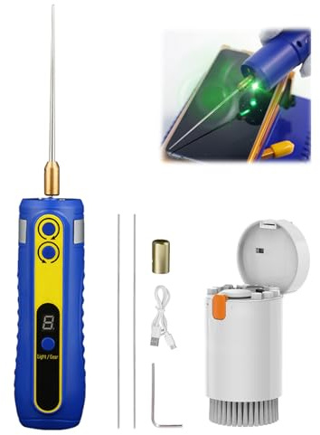 Outil de Suppression de Colle électrique, Dissolvant de Colle pour écran LCD 4 Vitesses Réglables D'élimination de la Colle Sèche pour écran de Téléphone Portable Kit Nettoyage Clavier