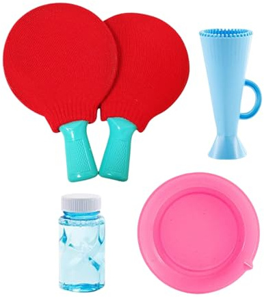 Bubble Toy Kit - Bra verktyg för bubbelpinnar med påfyllningsflaska för koncentrerad lösning, interaktiv anslutning, friluftsutrustning | Korttävling