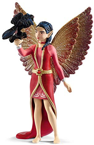 SCHLEICH 70586 bayala Spielset - Movie Nuray mit Rabe Munyn, Spielzeug ab 5 Jahren