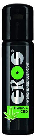 EROS® Hybrid + CBD Gleitgel auf Wasser- und Silionbasis mit CBD