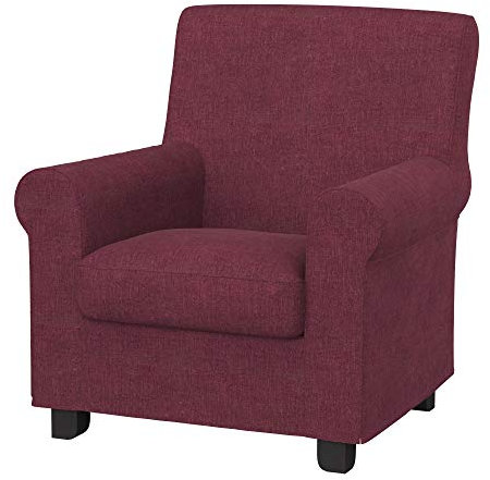Soferia Sesselschoner Kompatibel Mit Gronlid Sessel Sesselbezug Sesselüberzug Sesselhusse Cover Wasserabweisend Fleckschutz Softi Rot Bordeaux