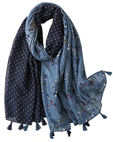FAIRYGATE Damen Schal Halstücher für Frauen Kopftuch Umschlagtuch Viskose Schals & Tücher für Damen Tuch Stola Stolen Wrap Shawl Halstuch 0234