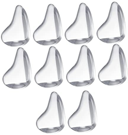 Toyvian 10 Stücke Tischeckenschutz Transparent Für Möbel Ecken Schreibtische Betten Ablagen Babyproofing Kantenschutz Unmerkliche Anti-kollision Hülle Hohe Viskosität