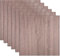 6 Stück Sperrholzplatte 3mm, Walnuss Brett 30x30cm Lasercut Holz, Holzplatten Zuschnitt Nach Maß Unbehandeltes Bastelhölzer Holz für Modellbau Laserschnit Laser Gravur DIY Modell