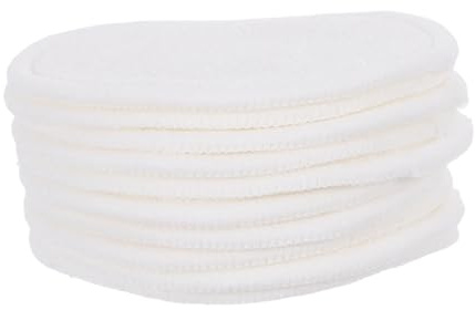 BESTYASH Wiederverwendbare Baumwolle Abschminkpads 8cm Weich Sanft Hautfreundlich Gesichtsreinigungspads Waschbare Make up Entferner Wattepads Für Gesicht Und Augen Praktische Reinigung Für Unterwegs