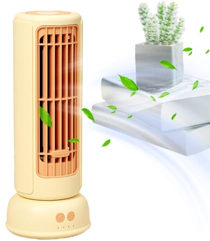 Tower Fan - Bedroom Floor Fan - Powerful Ventilator with 3-Speed Settings Ventilator for Home Outdoor Nursery Living Dorm Room Camping Car Kitchen Basement Garage