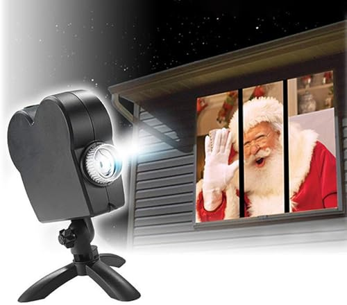 Christmas Projector With 12 Lighting Effects – Perfect for Christmas Parties, Halloween, Holidays, Parties, Birthdays & Home Decorations