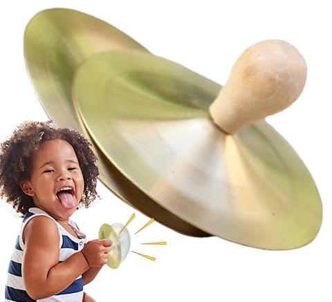 Kleine Finger -Becken - Kleine Übungsbecken, Fingerzills für Erwachsene Kind, Musikinstrument, Schlagzeug - Schlagzeug