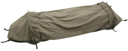 Carinthia Bivvy Zelt Micro-Tent Plus Olive für 1 Person, minimalistisches Design, ideal für Camping und Wandern, Überlebenszelt Outdoor Militär