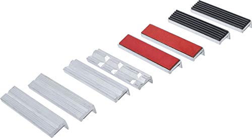BGS Schraubstock-Schutzbacken-Satz - Aluminium - 125 mm - 8-tlg.