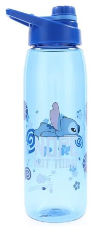 Silver Buffalo Disney Lilo and Stitch Nope Not Today Gourde en Tritan avec couvercle à visser 800 ml