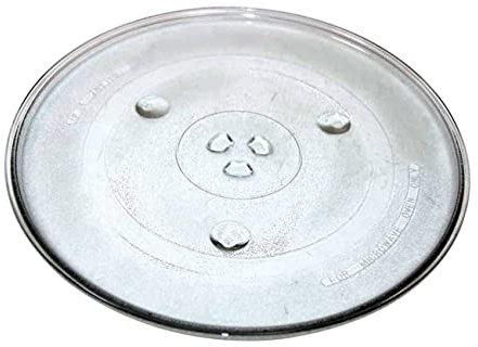 Piatto Girevole per Forno a Microonde Universale Diametro 31,5 cm Rialzato
