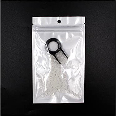 110PCS Keycaps O Ring Seal Switch Sound Dampeners Suitable For Cherry MX Keyboard Damper Replacement Noise Reduction Keyboard O-ring Seal,White,9x4x2.5mm