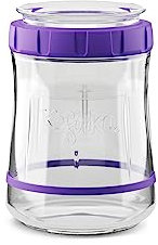 KEFIRKO Sauerteig Starter Set | Kinderleicht Sauerteig selber machen, Violett