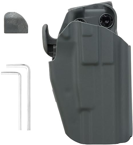 ACEXIER Taktisches Pistolenholster für die Linke rechte Hand für G1ock 17 20 21 22 31 / H &K VP40 45 / S &W M&P 22 45 9mm / SIGP225 / Taurus PT24 PT809 PT840